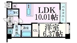 Vinoプレジオ本町の物件間取画像